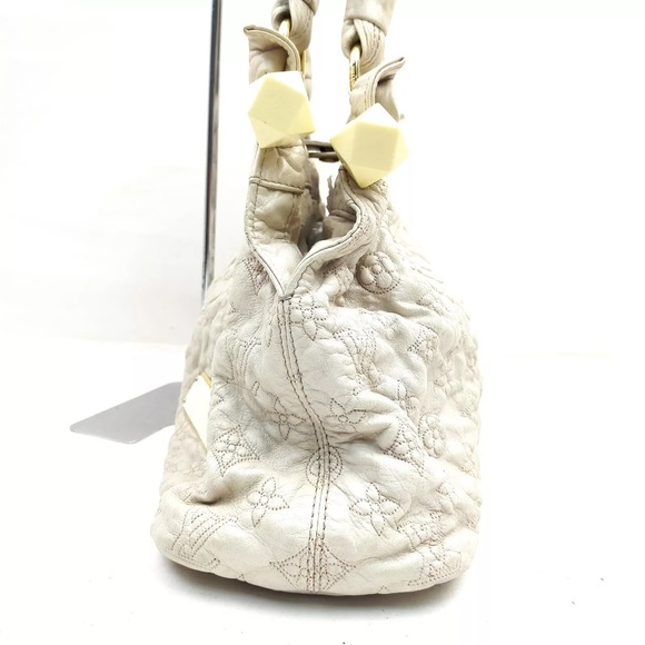 EUC LIM ED Louis Vuitton Cream/Ecru Monogram Olympe Stratus PM - Picture 2 of 13